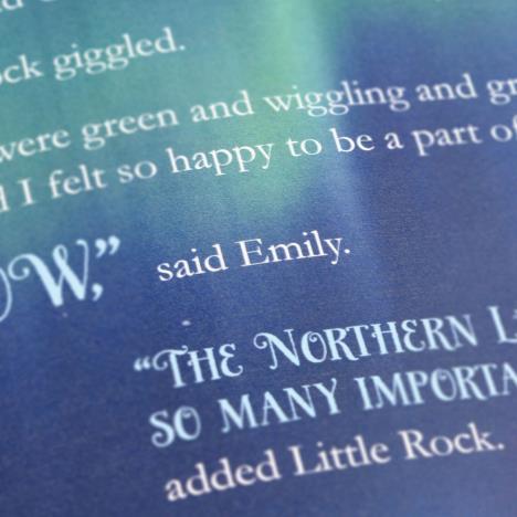 Personalised Disney Frozen Northern Lights Softback Story Book Extra Image 2